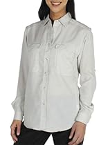 Hot Sale ExOfficio Women's Gill Long-Sleeve Shirt,Bone Check,X-Large
