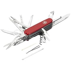 VICTORINOX SOS-Set, Leder-Etui, Messer rot