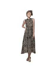 Sexy Cocktail Backless Summer Sleeveless Leopard Print Cotton/Polyester Club Dress/Prom Dress/Party Dress/Wedding Dress 