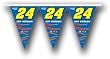 Jeff Gordon #24 25 FT Party Pennants What Every Gordon Fan's Party Needs
