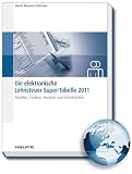 Die elektronische Lohnsteuer Super-Tabelle 2012