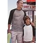 3/4 Sleeve Baseball Tee Cotton 6.1 oz. by Anvil (Style# 2184)