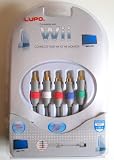 Video Games : LUPO NINTENDO WII PREMIUM COMPONENT HD AV CABLE
