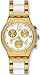 Swatch Women's Irony YCG407G Two-Tone Sterling Silver Swiss Quartz Watch with White Dial
