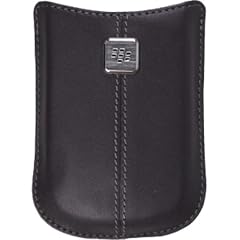BlackBerry 8900 Ledertasche schwarz