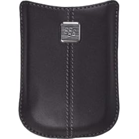 BlackBerry 9700/8900 Leather Pocket - Black