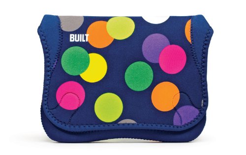 BUILT Neoprene Netbook Envelope 9-10 Inches, Scatter Dot