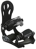 Bent Metal Biscuit 08 Hard Snowboard Bindings - Medium / Large - Black