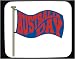 Mouse Pad with Australia, Day, flag
