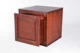 Finished End - Drawer - Merlot - 18" x 18 x 18" (Merlot) (18"H x 18"W x 18" ....
