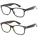 GAMMA RAY READERS Combo Pack of Multiple Classic Men and Women Readers Frames with Spring Hinged Reading Glasses ,1.25x