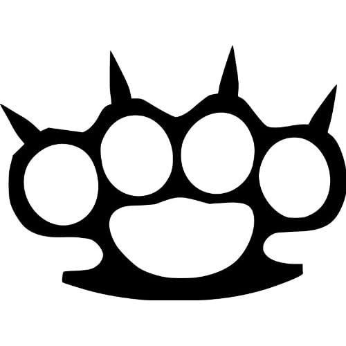 JDM BRASS KNUCKLE DUSTERS pointy drift street racing car