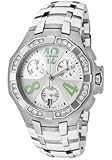 Women's Saratoga Diamond Chronograph SS & White Rubber