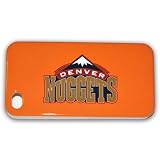 Denver Nuggets Hard Case for Apple Iphone 4g (At&t Only) Jc128x + Free Screen Protector