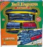 Int'l Express Battery Operated Train Set, 19 Pieces, Fenfa FF B/0 Train Series, International Express
