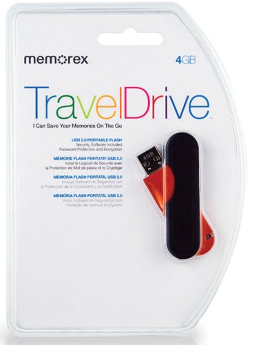 NEW TravelDrive(TM) CL 4GB Storage Media)