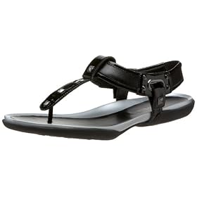 gold low heel sandals VANELi Womens Wacila Ankle-Strap Sandal