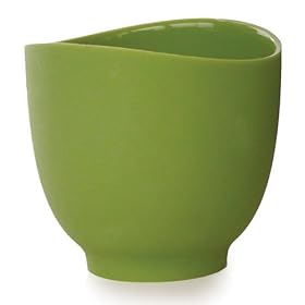 iSi Basics Flexible Silicone Mixing Bowl, One Quart, Wasabi by iSi