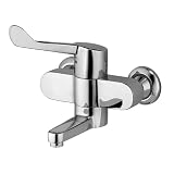 Kludi Medi Care 349230524 Waschtisch-Wand-Einhandmischer kurzer Auslauf chrom