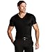3 Pack Insta Slim V-Neck Men's Firming Compression Shirt
