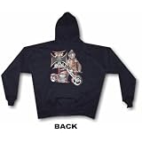 FIRE and STEEL Fire Fighter Chopper logo Mens Hoodie Sweat Shirt Small thru 4XL by 99volts.com