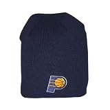 Adult NBA Indiana Pacers Warm Ski & Skate Beanie / Winter Hat - One Size Fits All - Dark Blue