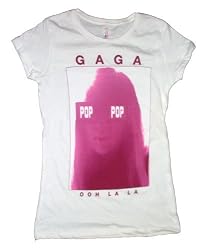 LADY GAGA SHIRTS - LADY GAGA T-SHIRTS - OOH LA LA SHIRT - JUNIORS BABYDOLL TOP