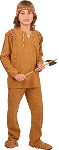 Child's Indian Boy Halloween Costume (Sz:XL 12-14)