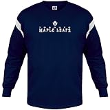 Majestic Toronto Maple Leafs Swift Maneuver Long Sleeve Jersey T-shirt