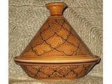 Le Souk Ceramique 10 inch Serving Tajine, Honey Design