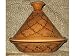 Kitchen & Housewares : Le Souk Ceramique 10 inch Serving Tajine, Honey Design