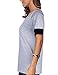YesFashion Women's Casual Round Collar Short Sleeve T-Shirt Blouse Tops