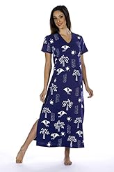 Petite V-neck Short Sleeves General Print Spring Summer Fall Winter Cotton/Knit Ankle Length Evening Dress 
