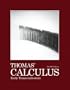Thomas' Calculus Early Transcendentals (12th Edition) (Thomas Calculus 12th Edition)