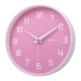 Luminous Watermelon Non-Ticking Silent Wall Clock (Pink)