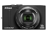 Nikon Coolpix S9200 Digitalkamera (16 Megapixel, 18-fach opt. Zoom, 7,5 cm (3 Zoll) Display, bildstabilisiert) schwarz