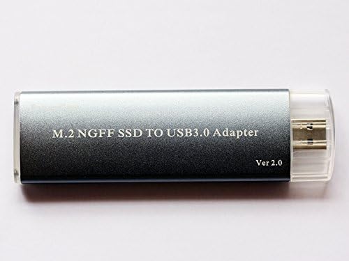 NGFF M.2 SSD to USB 3.0 Hard Disk Box B Key SSD Adapter External Enclosure Case