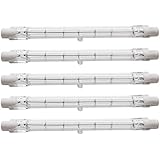 Triangle Bulbs T10371-5 (5 pack) - Q300T3/118MM 300W J Type Double Ended T3 Halogen Light Bulb, 118mm (5 Pack)