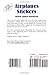 Airplanes Stickers (Dover Little Activity Books: Travel)