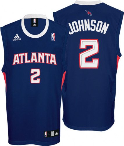 Adidas Atlanta Hawks Joe Johnson Replica Road Jersey Small