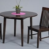 Ligo Contemporary Rectangular Drop Leaf 3 Piece Dining Set