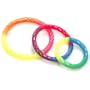 Gay Pride Rainbow Male Celebration Cock Ring 3 Pack