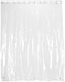 Carnation Home Fashions 72-Inch Wide by 84-Inch Long Vinyl Shower Curtain Liner, Super Clear
