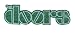 The Doors Rock Music Band Patch - Green Classic Logo