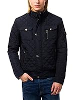 BIAGGIO Chaqueta Guateada (Azul Marino)