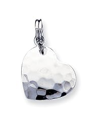 Sterling Silver Heart Charm