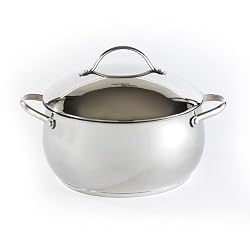 Hamilton Beach 94709 Stainless Gourmet Pro 5 Quart Covered Dutch Oven