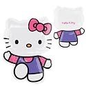 Hello Kitty Balloon - flaysupershape 22" x 30" flat foil helium hello kitty balloon