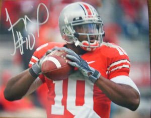 Troy Smith Signed Ohio State Buckeyes 16x20 Photo