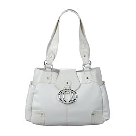 Click here to buy Xhilaration® Faux-Crocodile Tote - Ivory by Xhilaration.